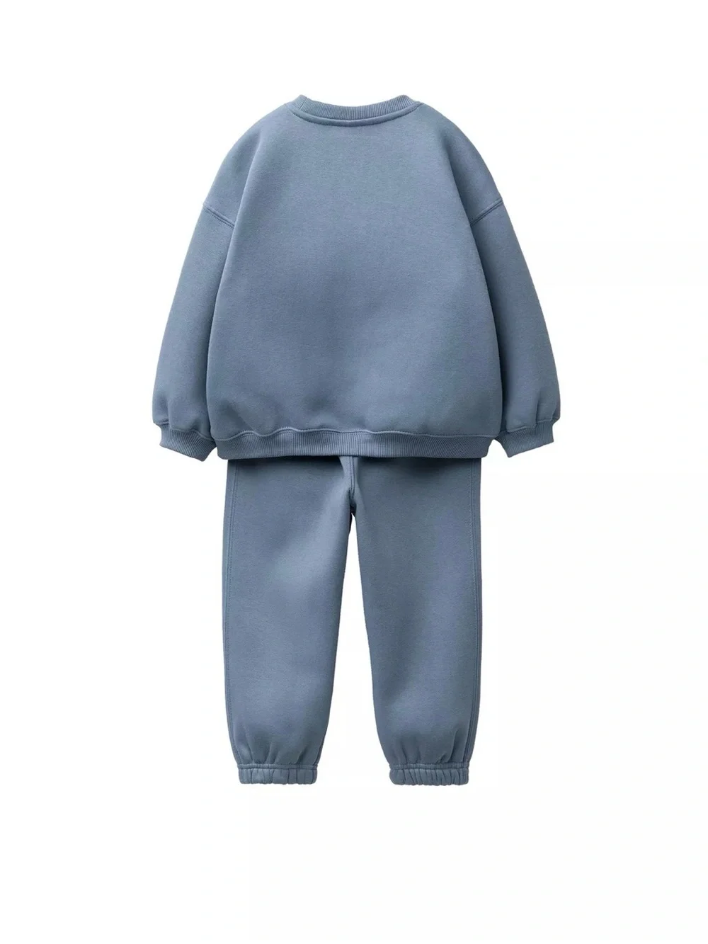 Embroidered sweatshirt and jogger set